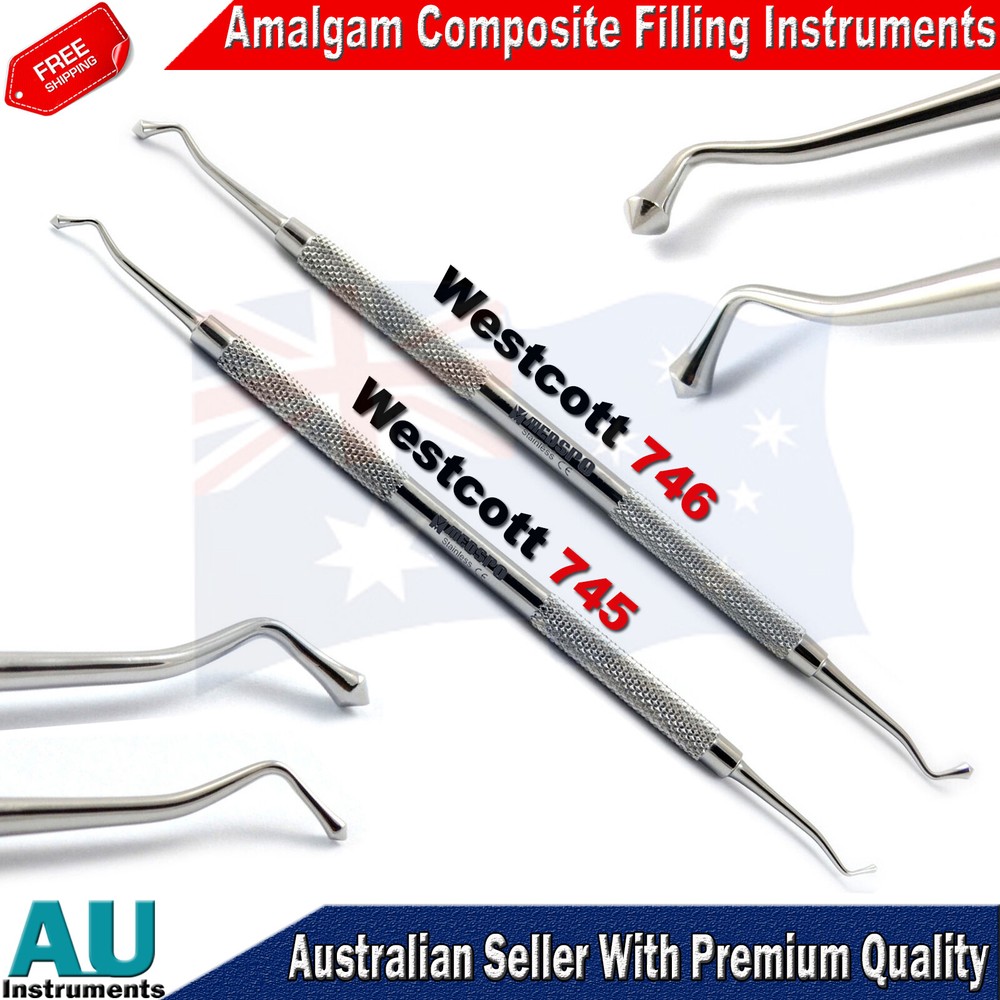 Amalgam Composite Plastic Restorative Filling Instruments Acorn Westcott Lab