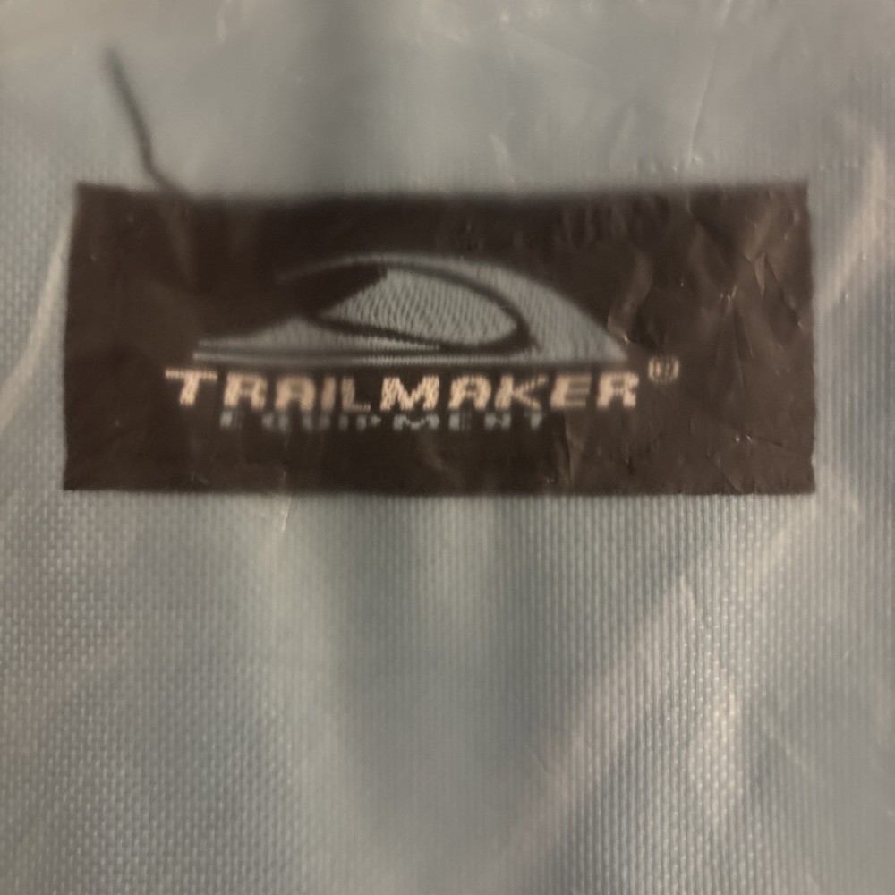 Trail maker Classic 17" Backpack w/Adjustable Padded Shoulder Straps- Light Blue