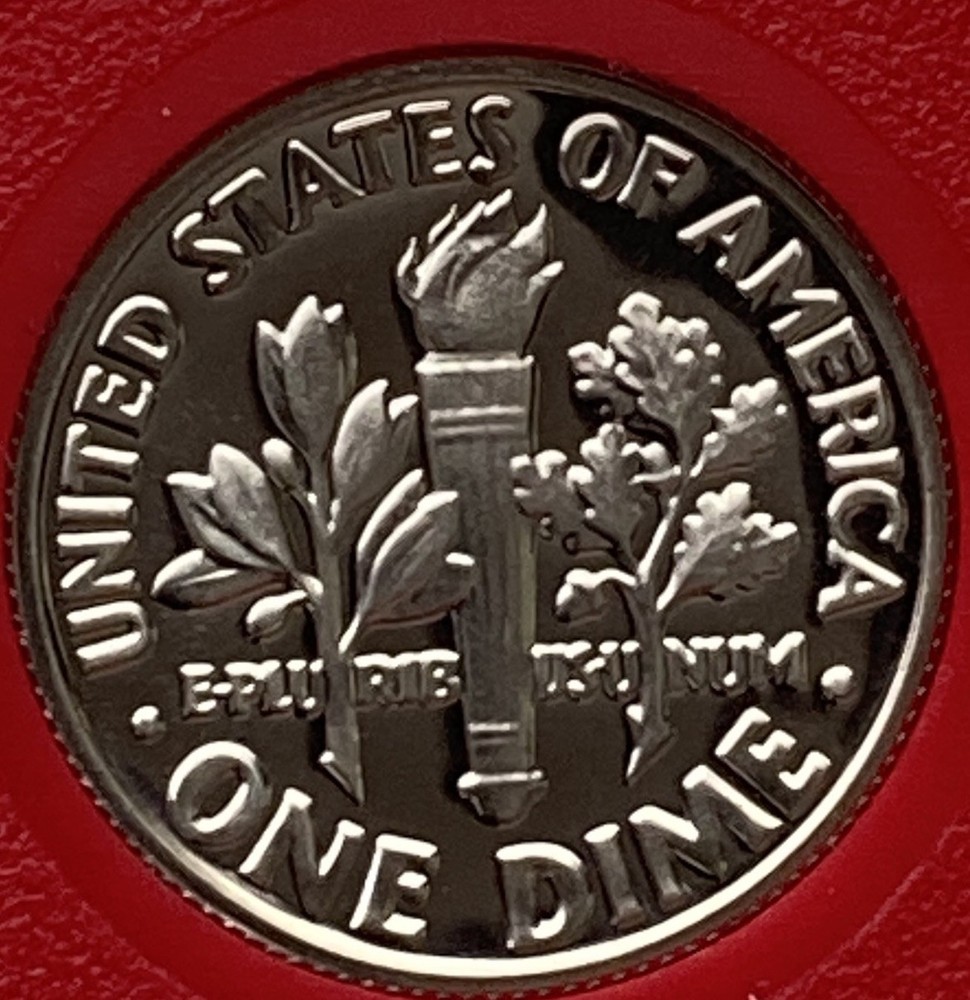 1982-S UNC/BU Proof Type Roosevelt 10 Cent Coin.