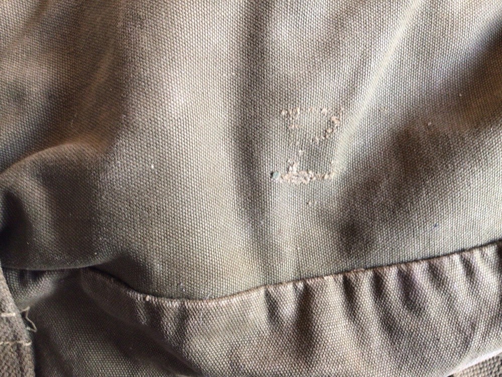 WW11-military 1945 Cargo Field Pack Scuff Marks Stitch & Ring Missing Backpack