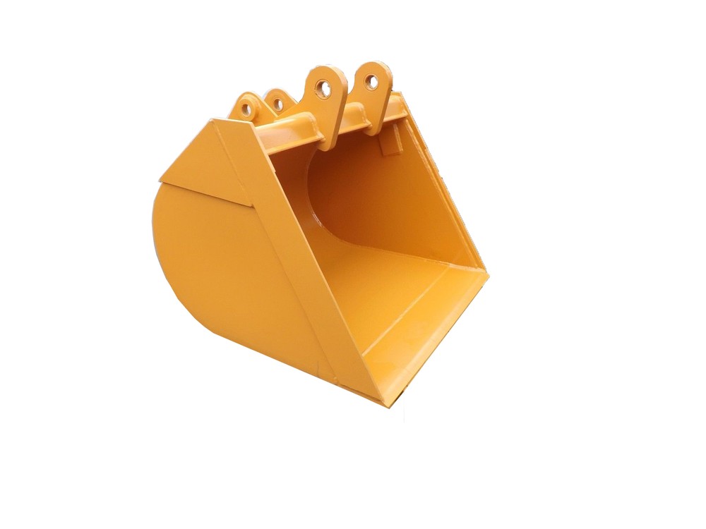 New 36" Backhoe Bucket for a Case 580CK without Teeth: Includes Coupler Pins