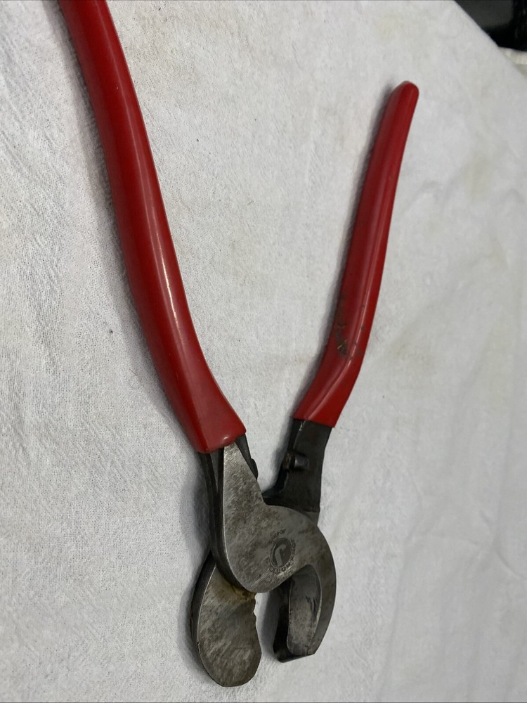 Jonard Tools Cable Cutter HIgh Leverage For Aluminum Copper Red Handle