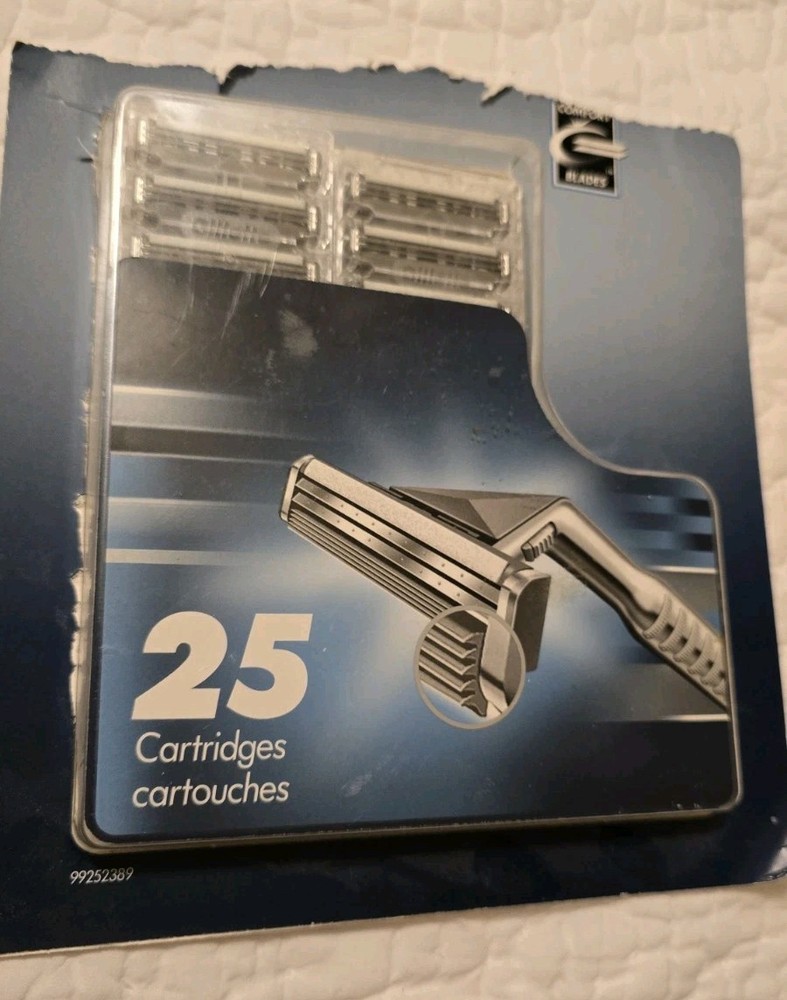 Gillette Sensor Excel Razor Blades 20 Cartridges New NOS Open Package