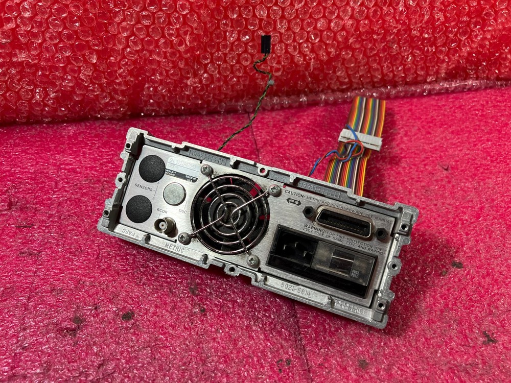 HP438A Used Power Meter Rear Panel