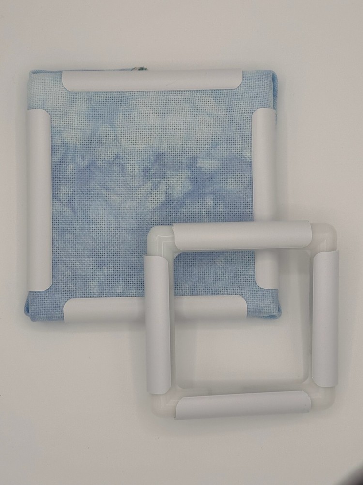 Q-Snap Needlework Frame Set with Hand-Dyed Fabric by VolcanoStitching