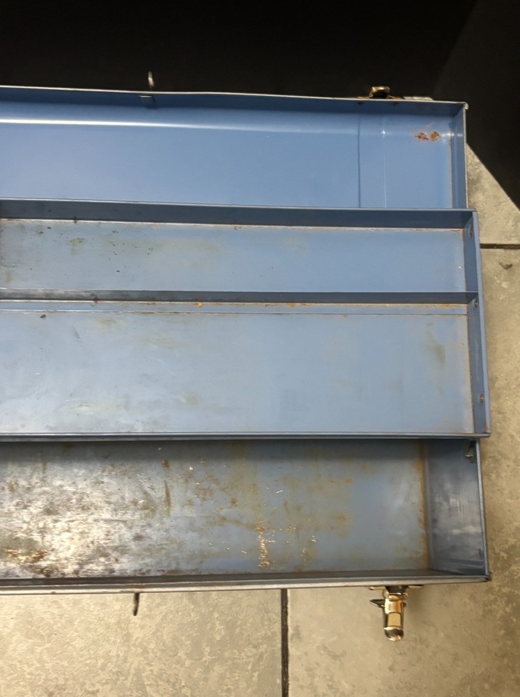 Vintage IDEAL No. S400 SCIENCE KIT SCHOOL METAL TOOL BOX