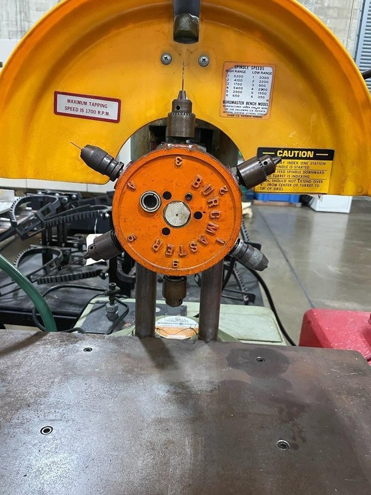 Burgmaster 6-Position Spindle Turret Drill