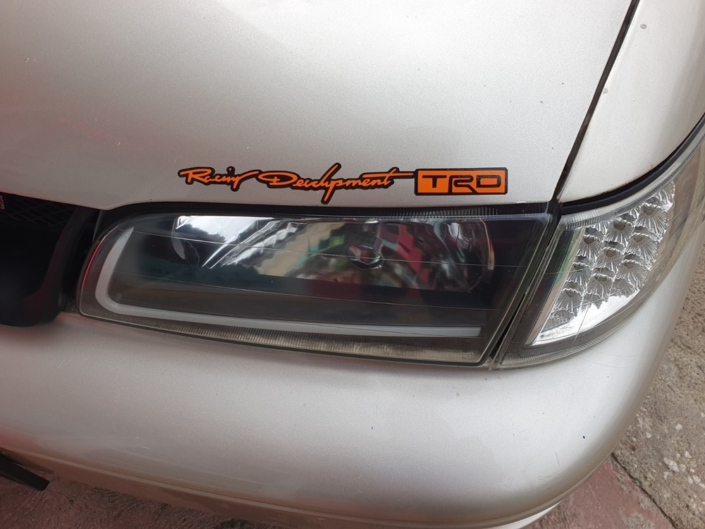 TRD VVTI Sticker Decal JDM 3Pcs