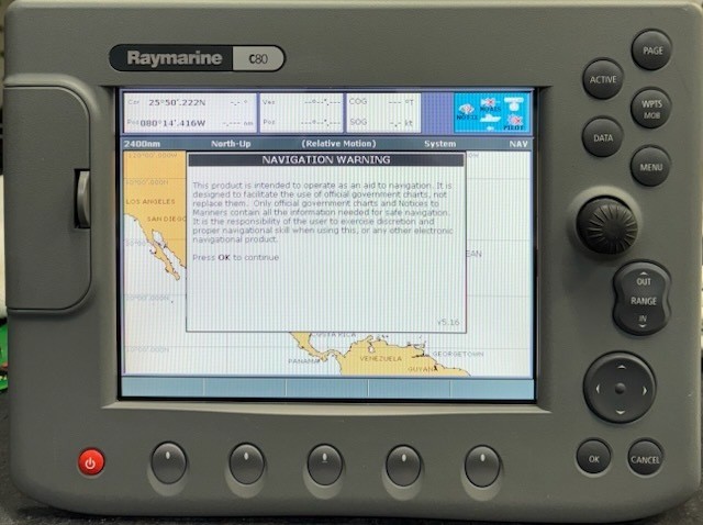 Raymarine C80 Multifunction Display Chartplotter | SM Reconditioned | 180 DAY...