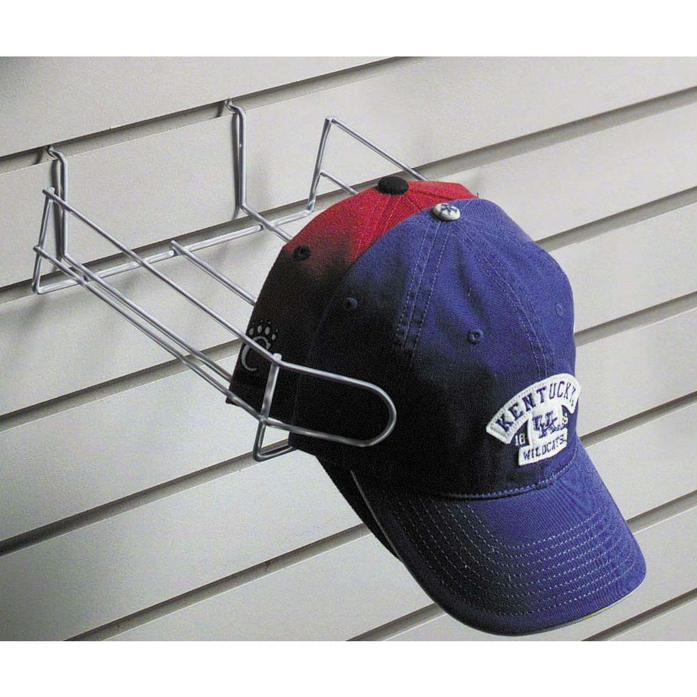 Chrome Wire Hat Rack, 12"D