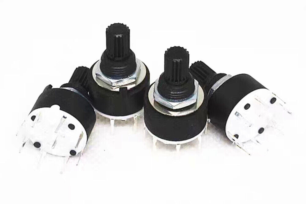 Rotary Switch 2 Pole 3 4 position 1 Pole 5 6 8 Position Axis Band Switch SR16MM