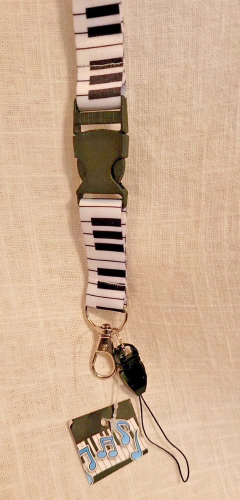 PIANO KEYBOARD LANYARD