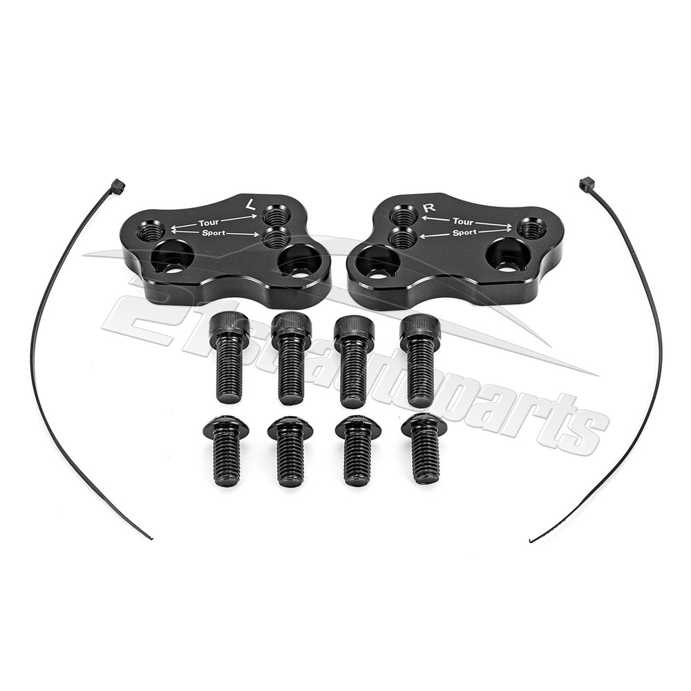 Lift & Pullback Handlebar Riser Adapter For Honda Goldwing GL1800 Tour 2018-2024