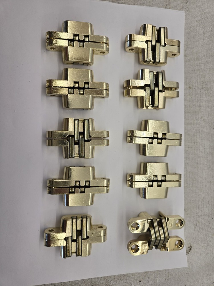 SOSS Gold Hinge Lot, #204 S'PORE, 10  PC