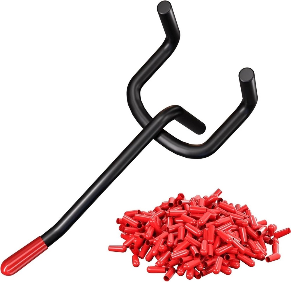 50pcs 2in Pegboard Hooks Metal Peg Board Tool Organizer Storage