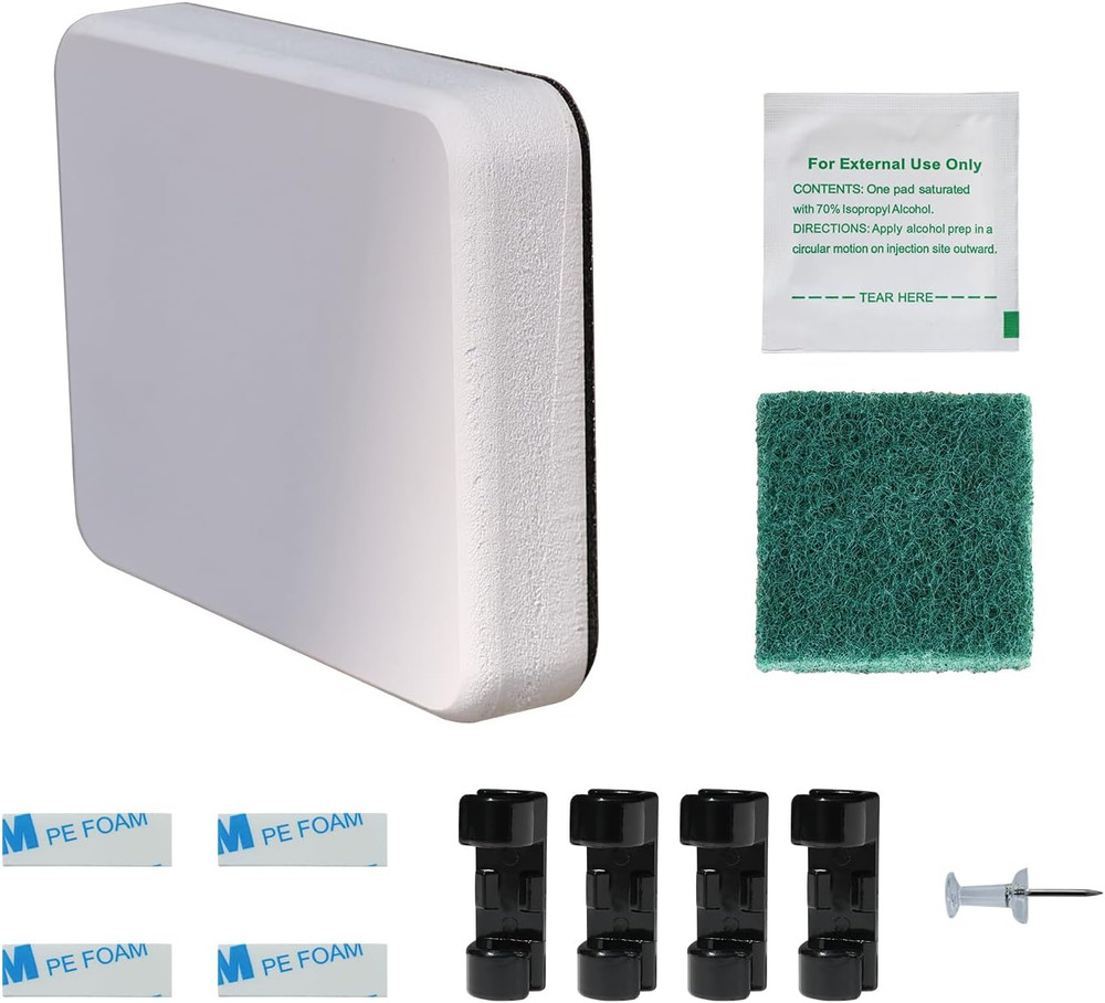 Screwless Transducer Mounting Kit - Standard Size - Black - Screwless Transducer