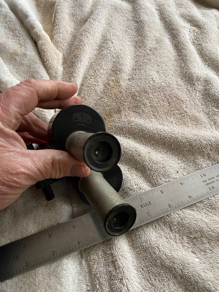 Vintage Carl Zeiss Jena Microscope Germany
