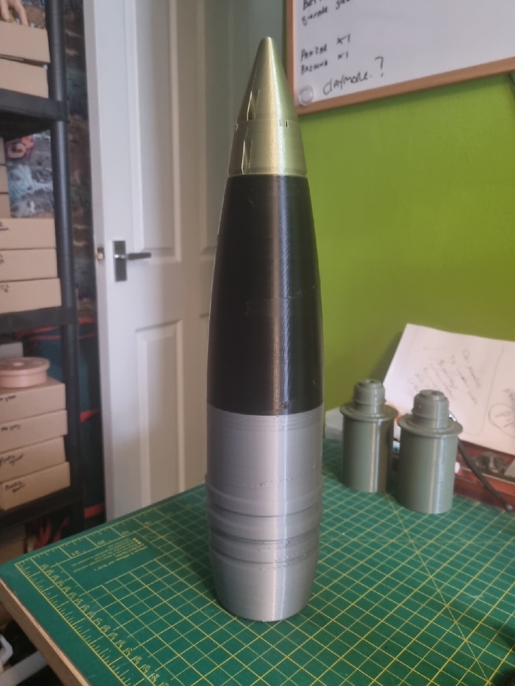 Replica 1/1 Scale 88mm Full Shell And casing PLASTIC MODEL KIT.FREE POSTAGE