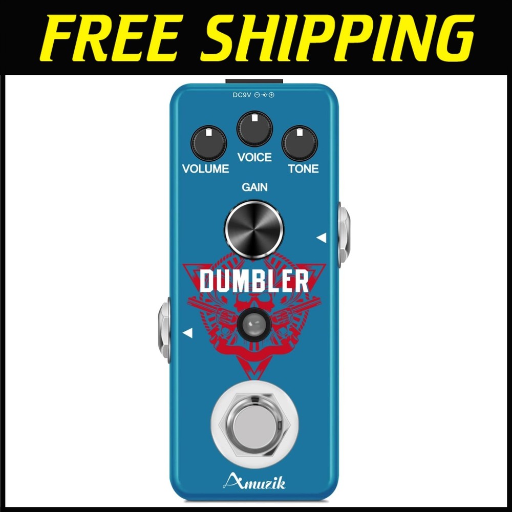 Classic Overdrive Guitar Effects Pedal