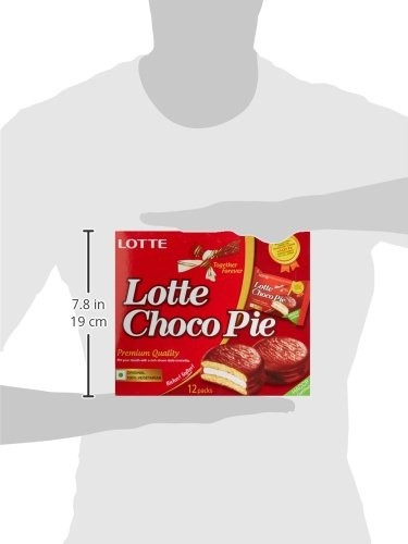 Lotte Choco Pie (Pack Of 12) Medium