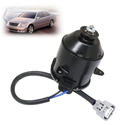 Radiator Cooling Fan Motor Driver Side Replace 16363-50030 Compatible with