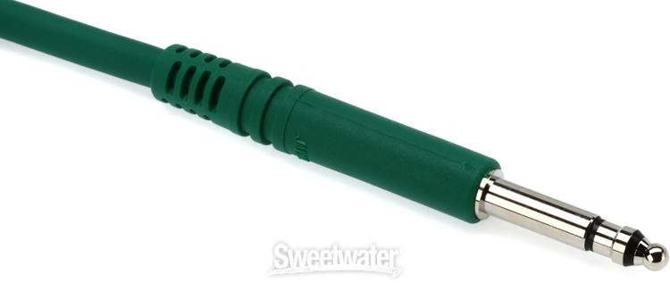 Mogami PJM 1205 Bantam 12" TT Patch Cable - Green