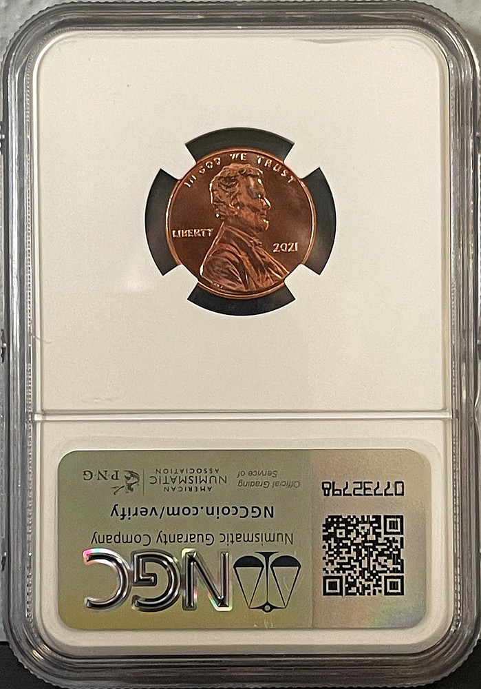 2021 P Lincoln SHIELD Cent 1c NGC MS 68 RD