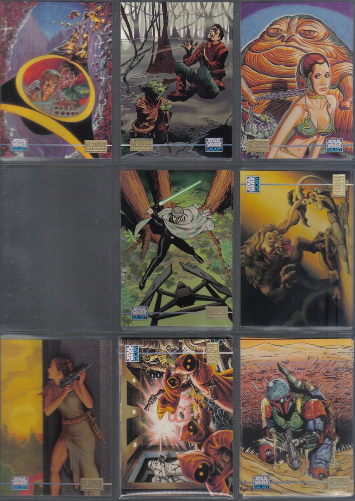 STAR WARS GALAXY SERIES 3 FIRST DAY SINGLES