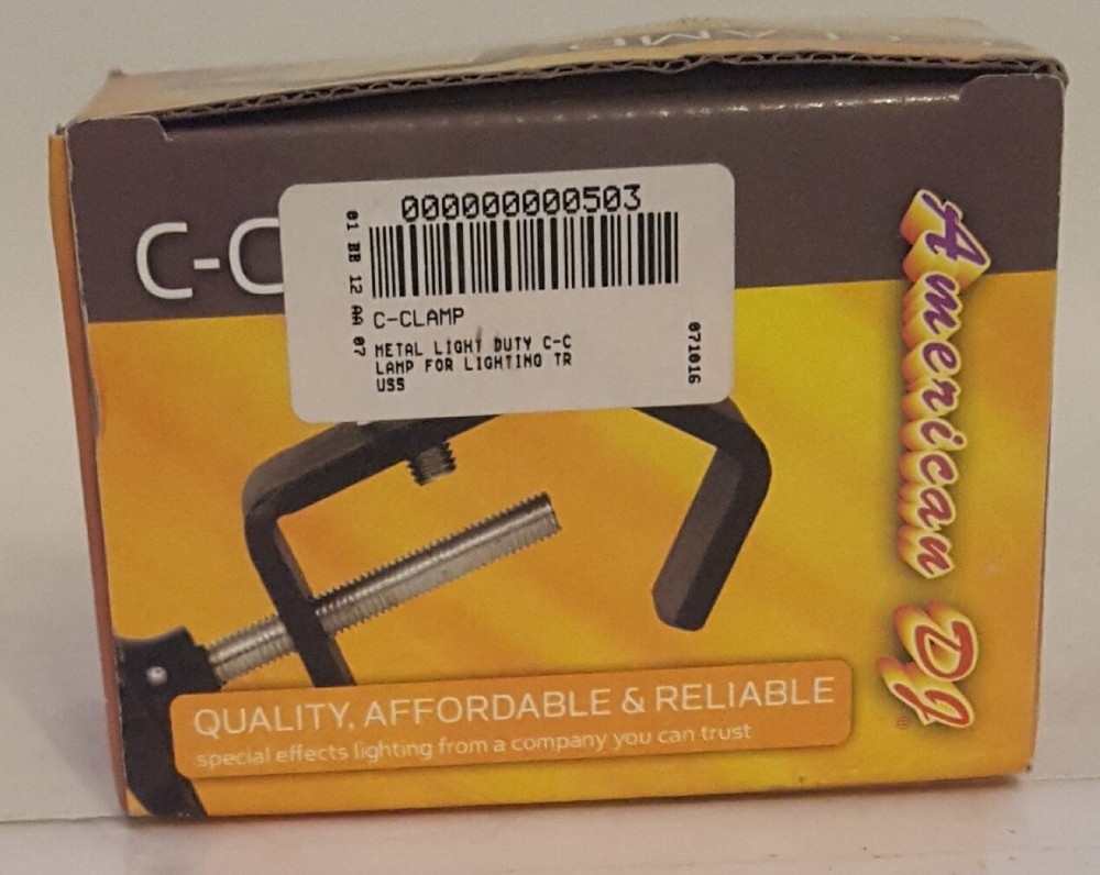 American DJ C Clamp NIB