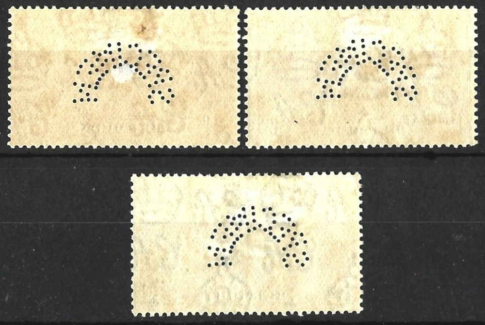 BERMUDA RARE KGV1 1937 CORONATION SPECIMEN SET MINT