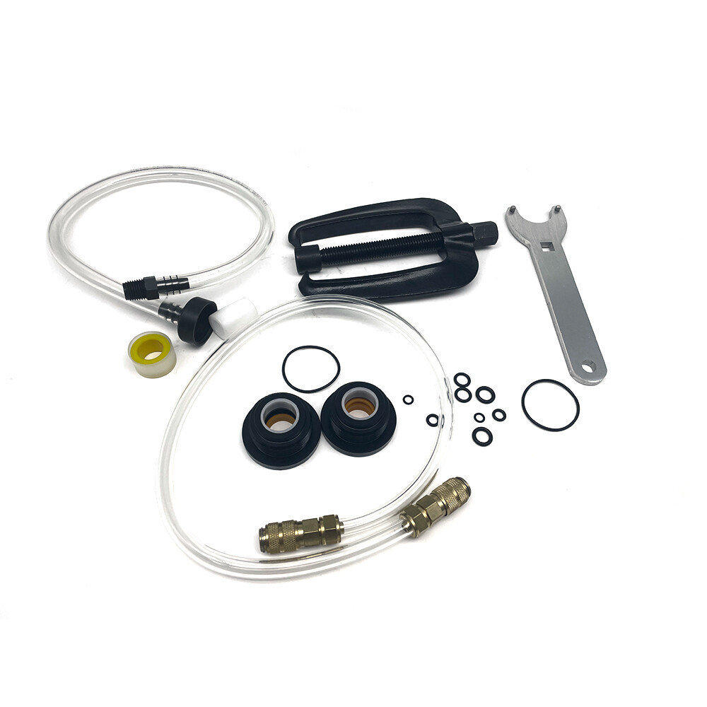 For Seastar Hydraulic Steering Cylinder Seal HS5157 + Bracket Puller + Bleed Kit