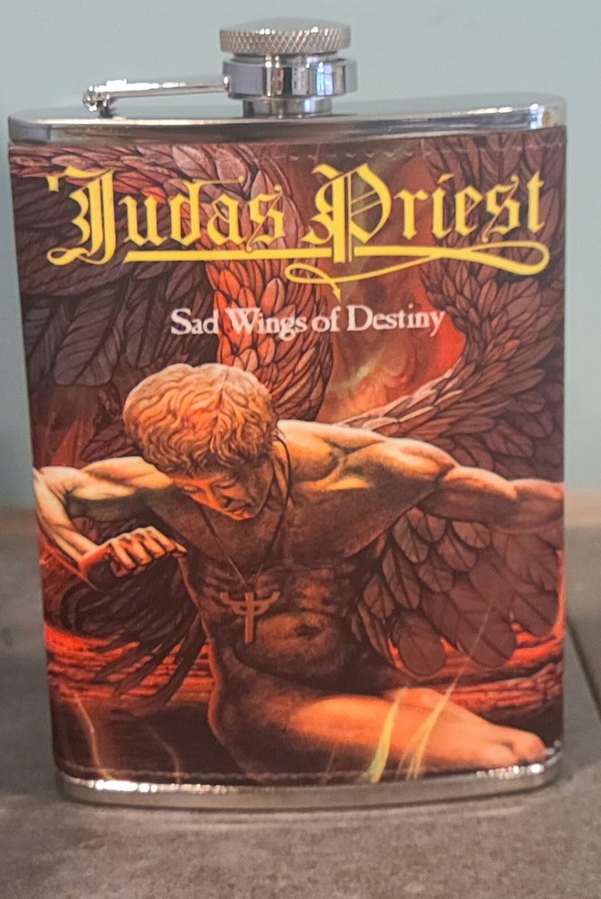 King Diamond: Abigail 8 oz flask custom made NEW