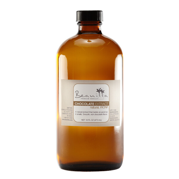 Chocolate Extract - 16 fl oz (Pint) | Bulk | Beanilla