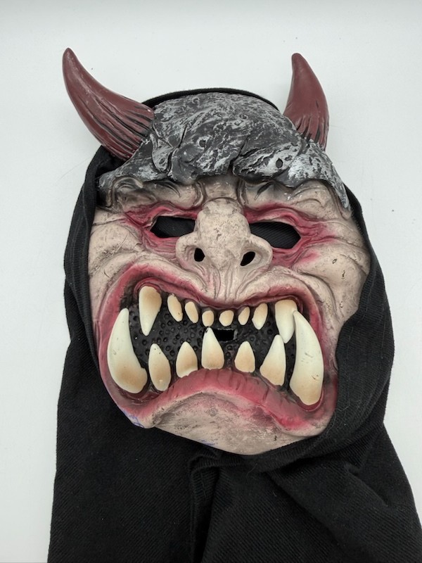 Rubber Face Demon Halloween Mask