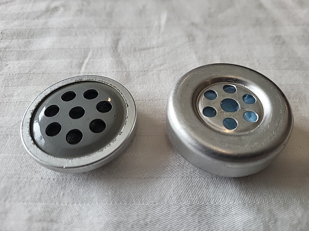 Antique Phone Handset Microphone And Speaker Set Untested, Unknown Manufacturer