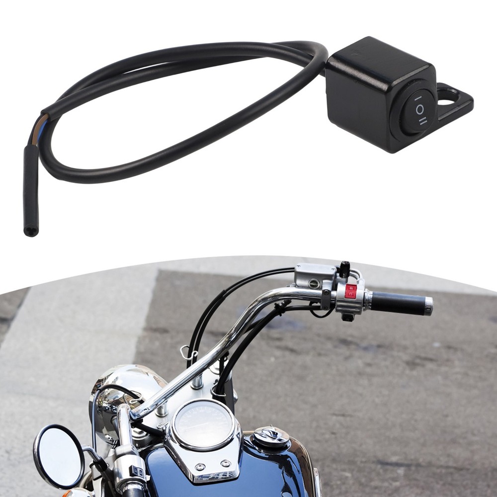 Motorcycle Handlebar 3Way Light Controller with Easy Installation Features