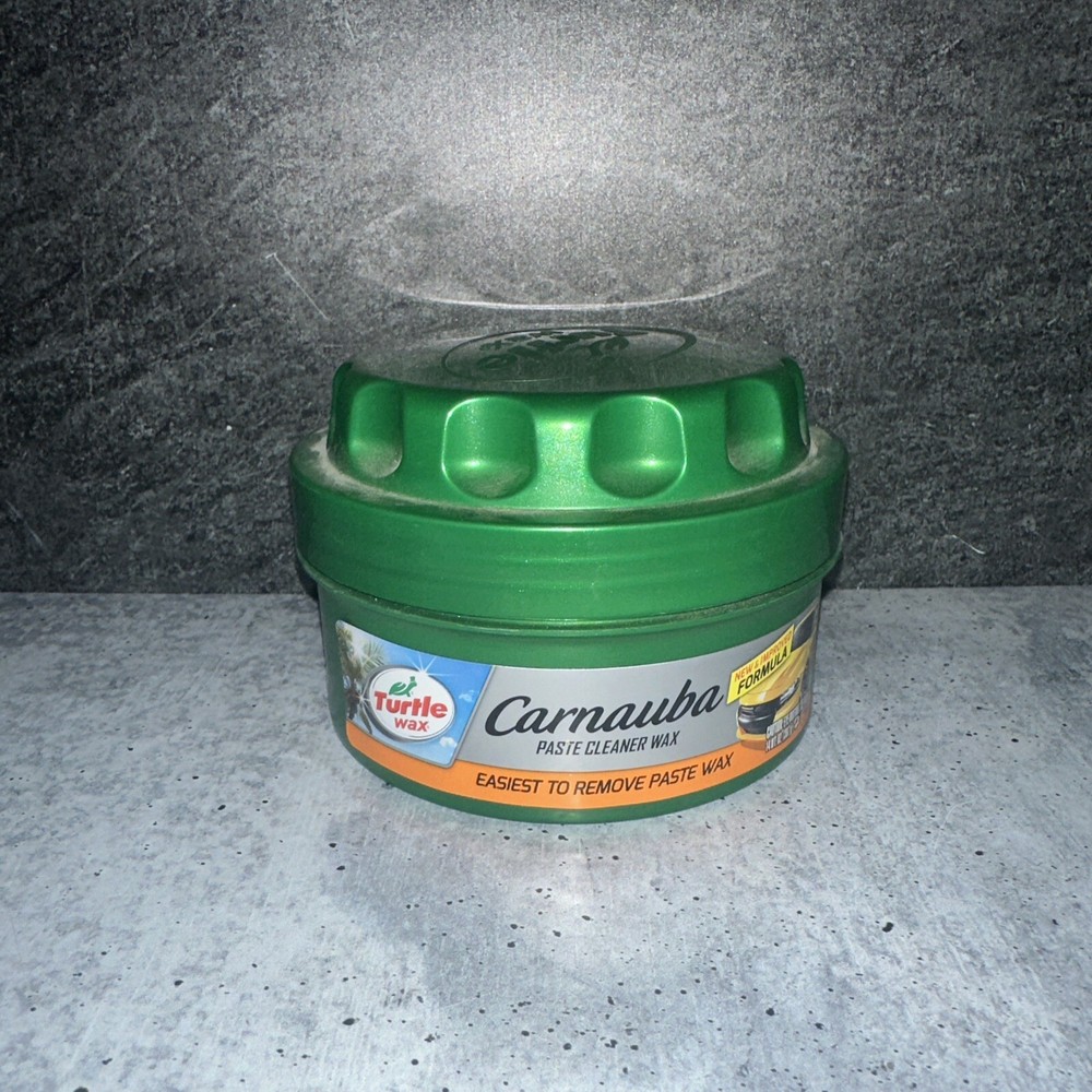 Turtle Wax Carnauba Paste Cleaner Wax 14 oz