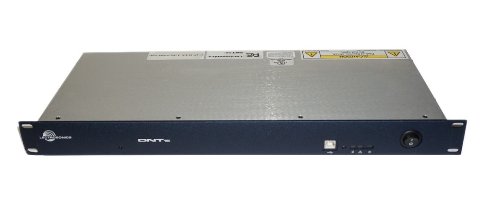 Lectrosonics DNT16i - 16 Analog Input Dante Network Processor - GREAT!