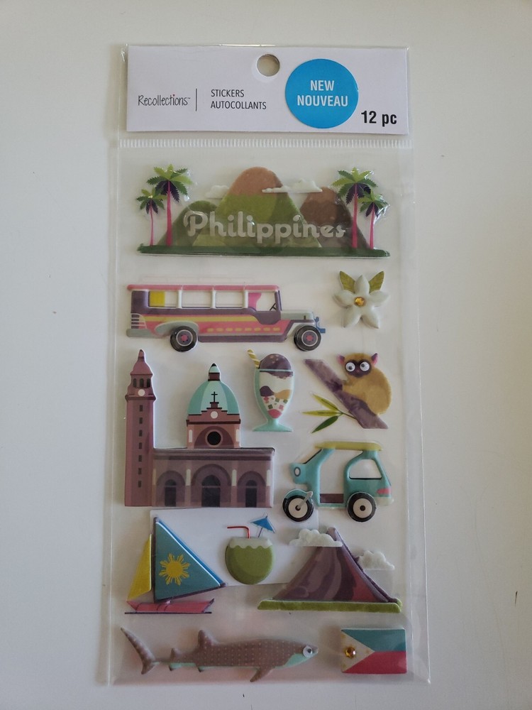 Recollections Philippines Scrapbooking stickers