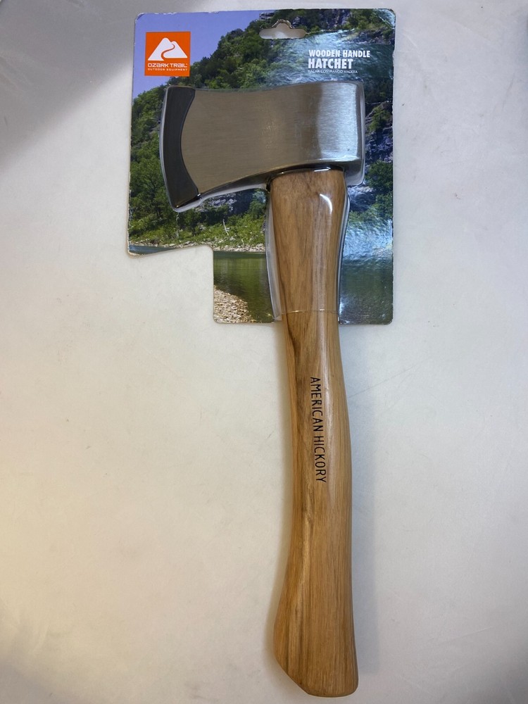 OZARK TRAIL 1.25 LBS WOODEN HANDLE HATCHET