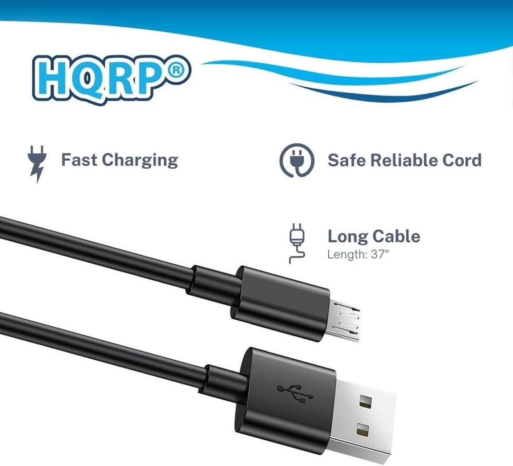 USB to micro USB Cable for Logitech h800 Wireless, FabricSkin Keyboard Folio