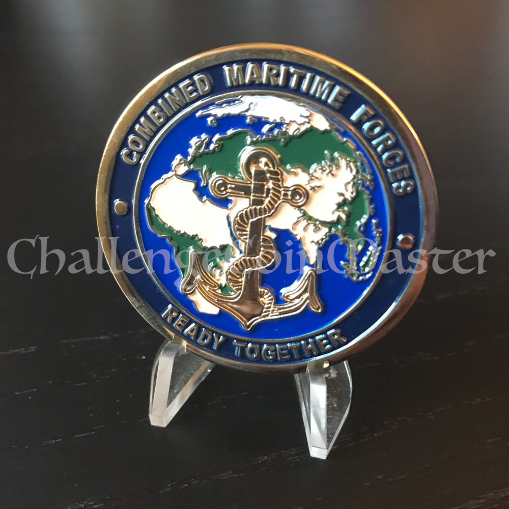 F7 US Navy Combined Task Force CTF 151 Maritime Challenge Coin