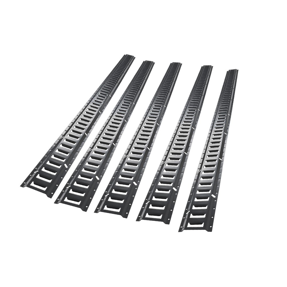 Labwork 5 Pack 8' E Track Tie Down Rail Kit For Garages Vans Trailers Tie Downs