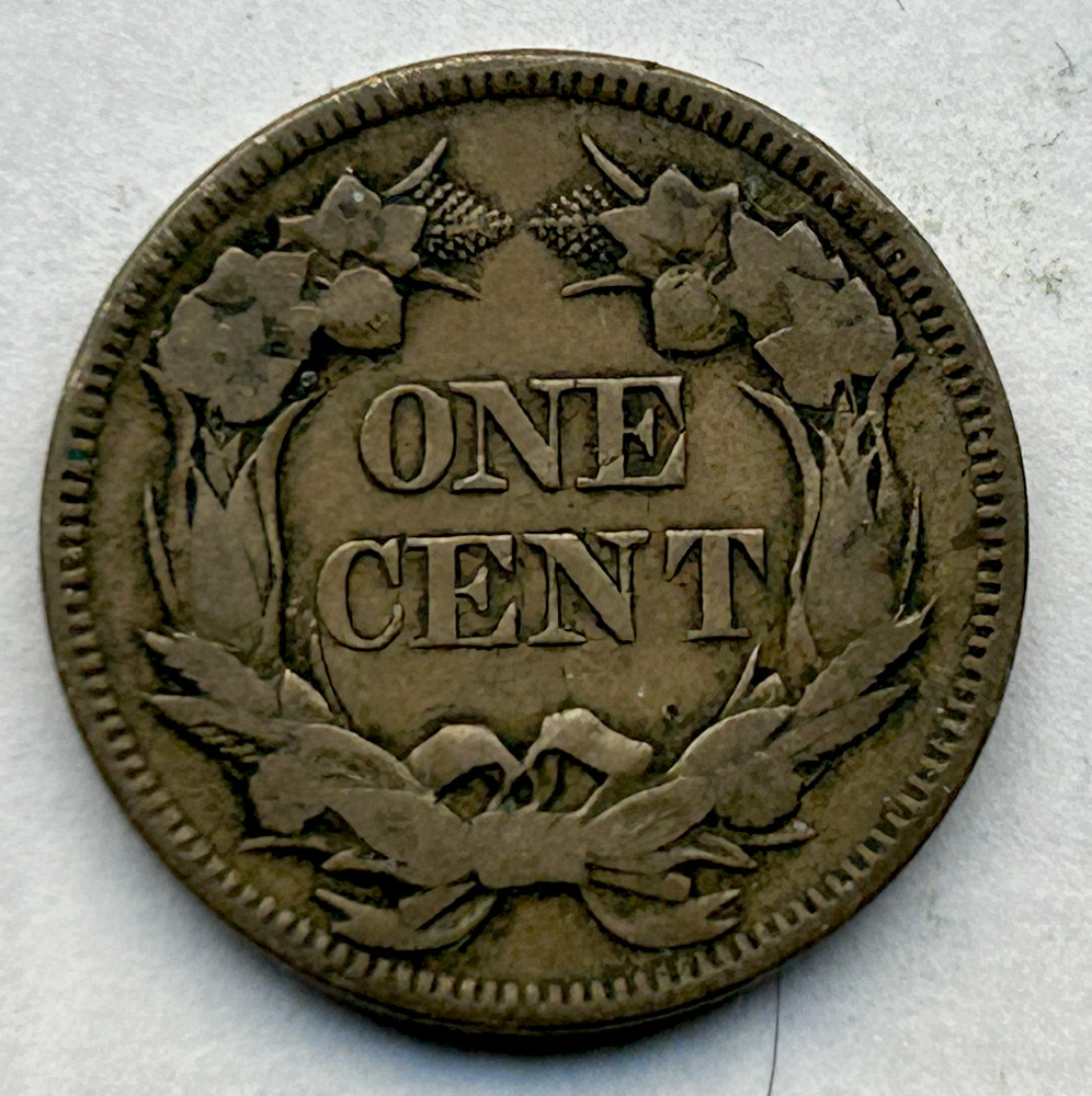USA FLYING EAGLE CENT 1857