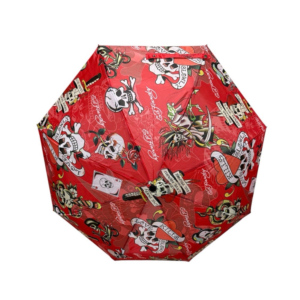 Ed Hardy Red Skull Umbrella