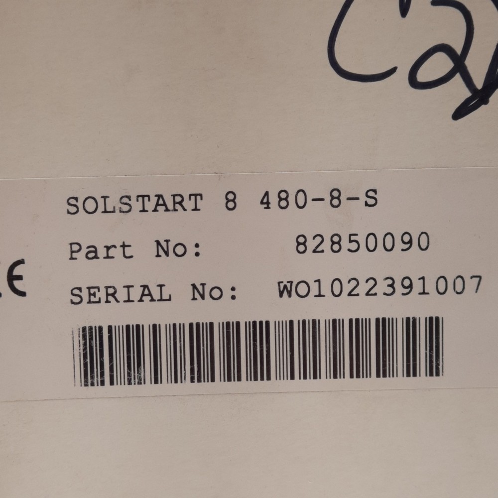 Solcon 8-480-8-S Solstart 8 Harsh Environment Analog Soft Starter, 8A 480VAC