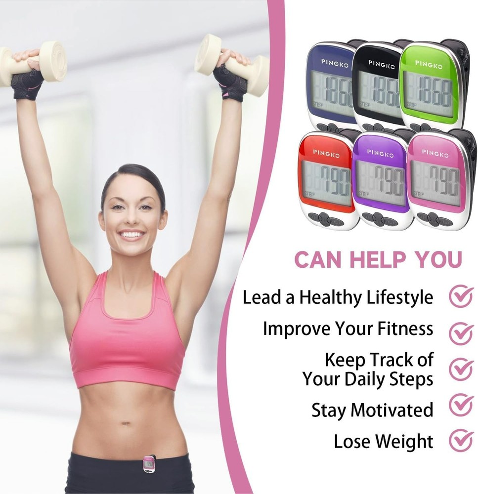 Outdoor Multi-Function Portable Sport Pedometer Step/Distance/Calories/Counter