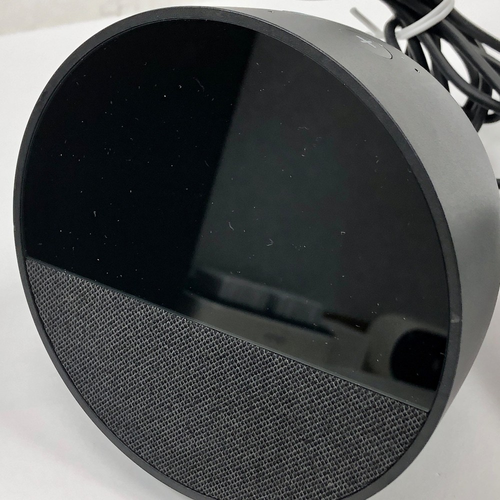 Amazon Echo Spot Smart Speaker Display Black (Model BV84J9)