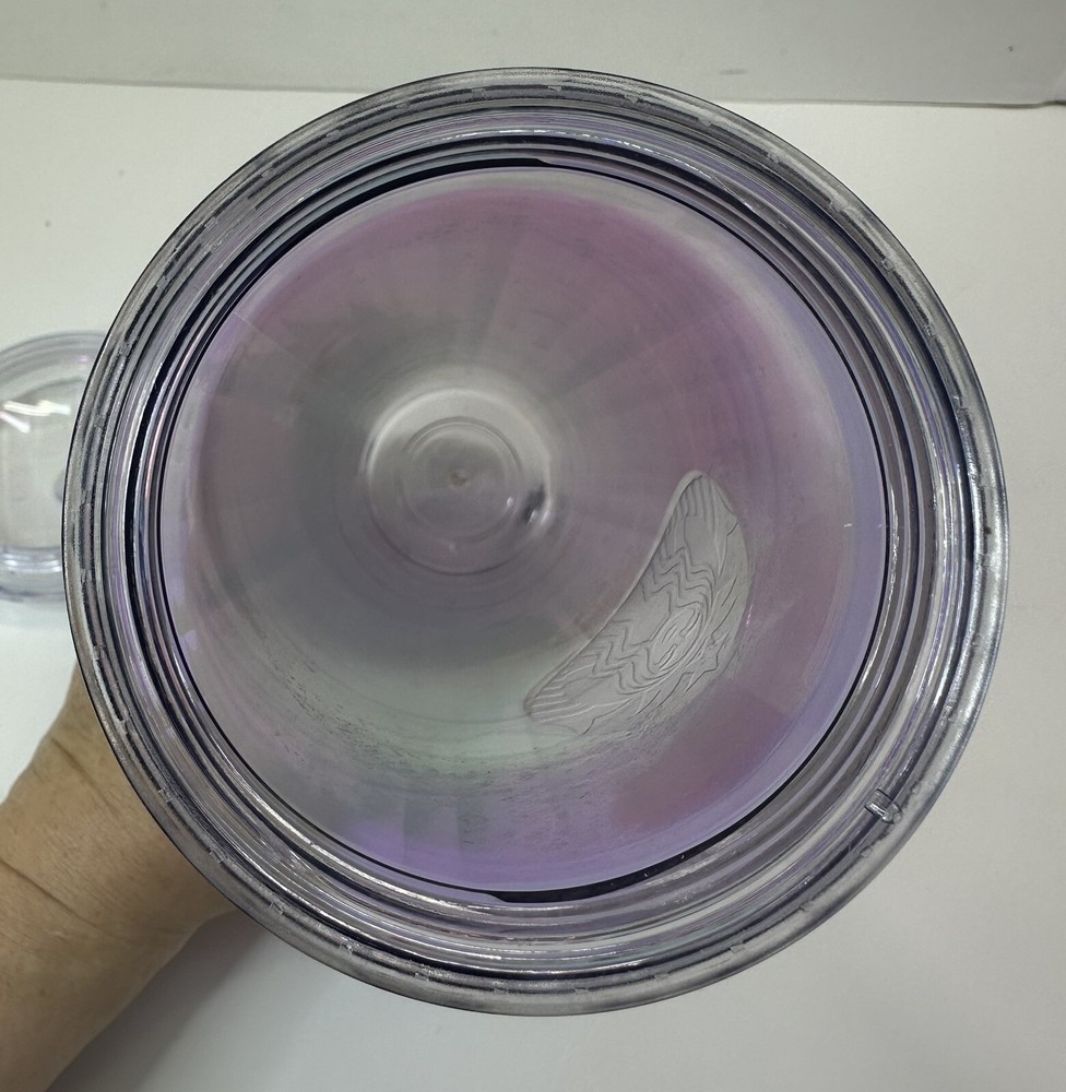 Starbucks 24 oz Iridescent Cold Cup - Diamond- No Straw