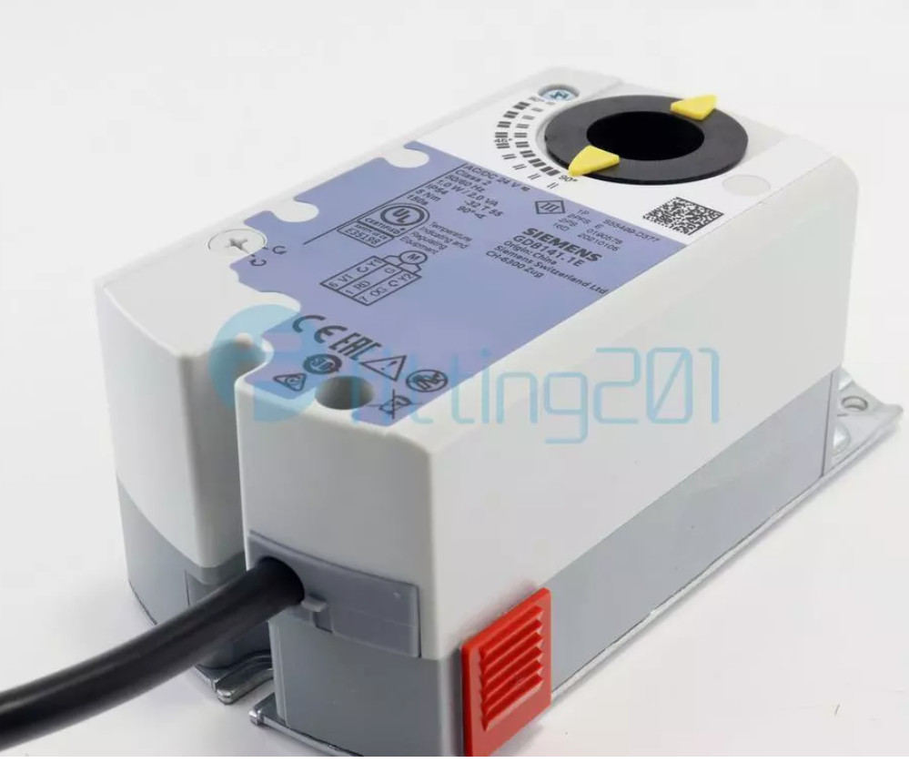 Siemens GDB141.1E electric switch regulating damper actuator.